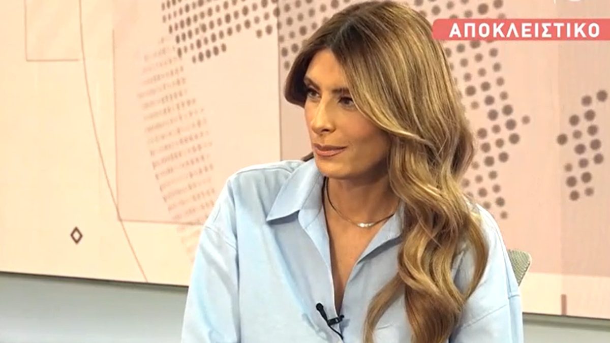 Η Ανθή Σαλαγκούδη στην κάμερα του Breakfast at Star