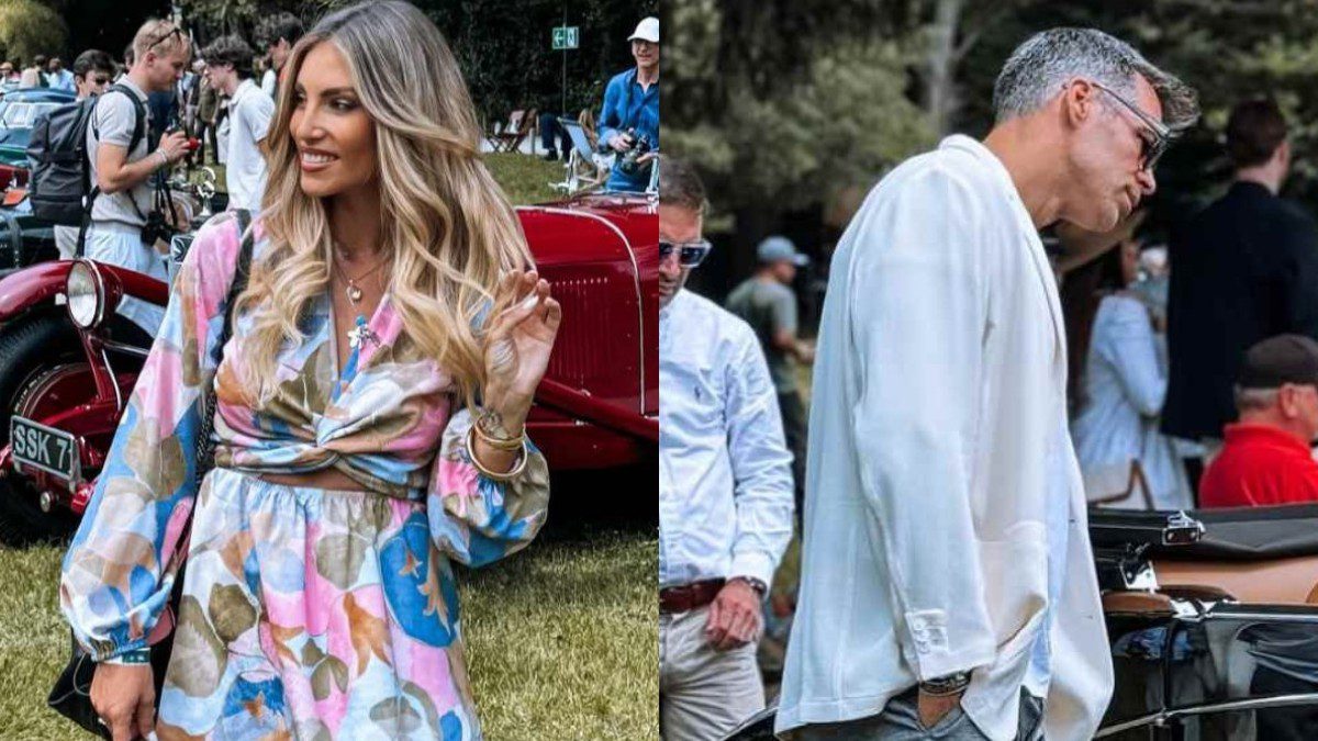 Η Αθηνά Οικονομάκου στη Λίμνη Κόμο