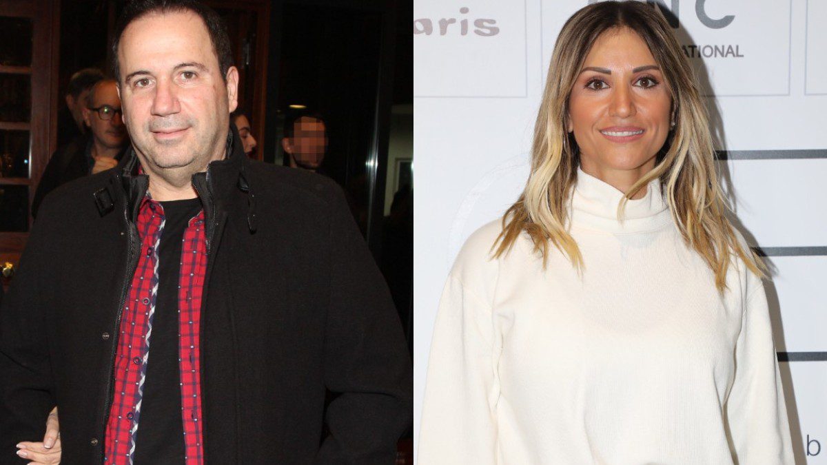 Ο Βασίλης Γκουρούσης και η Σοφία Παυλίδου