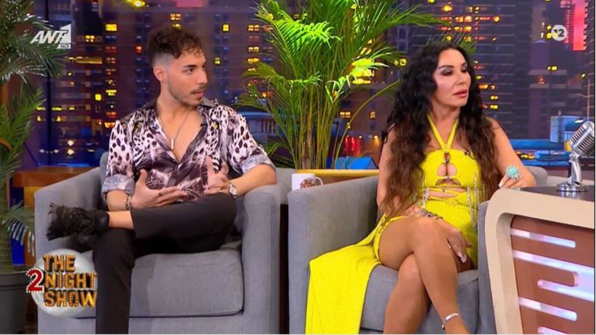 Ο Βασίλης Λαζαρίδης και η Πόπη Μαλλιωτάκη