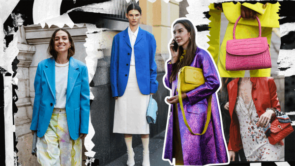 Φωτεινά χρώματα στο street style
