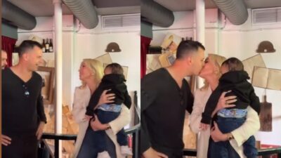 Η έκπληξη του Παναγιώτη Κουτσουμπή στην Κατερίνα Καινούργιου για τα γενέθλιά της