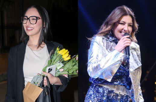 Η Klavdia και η Έλενα Παπαρίζου