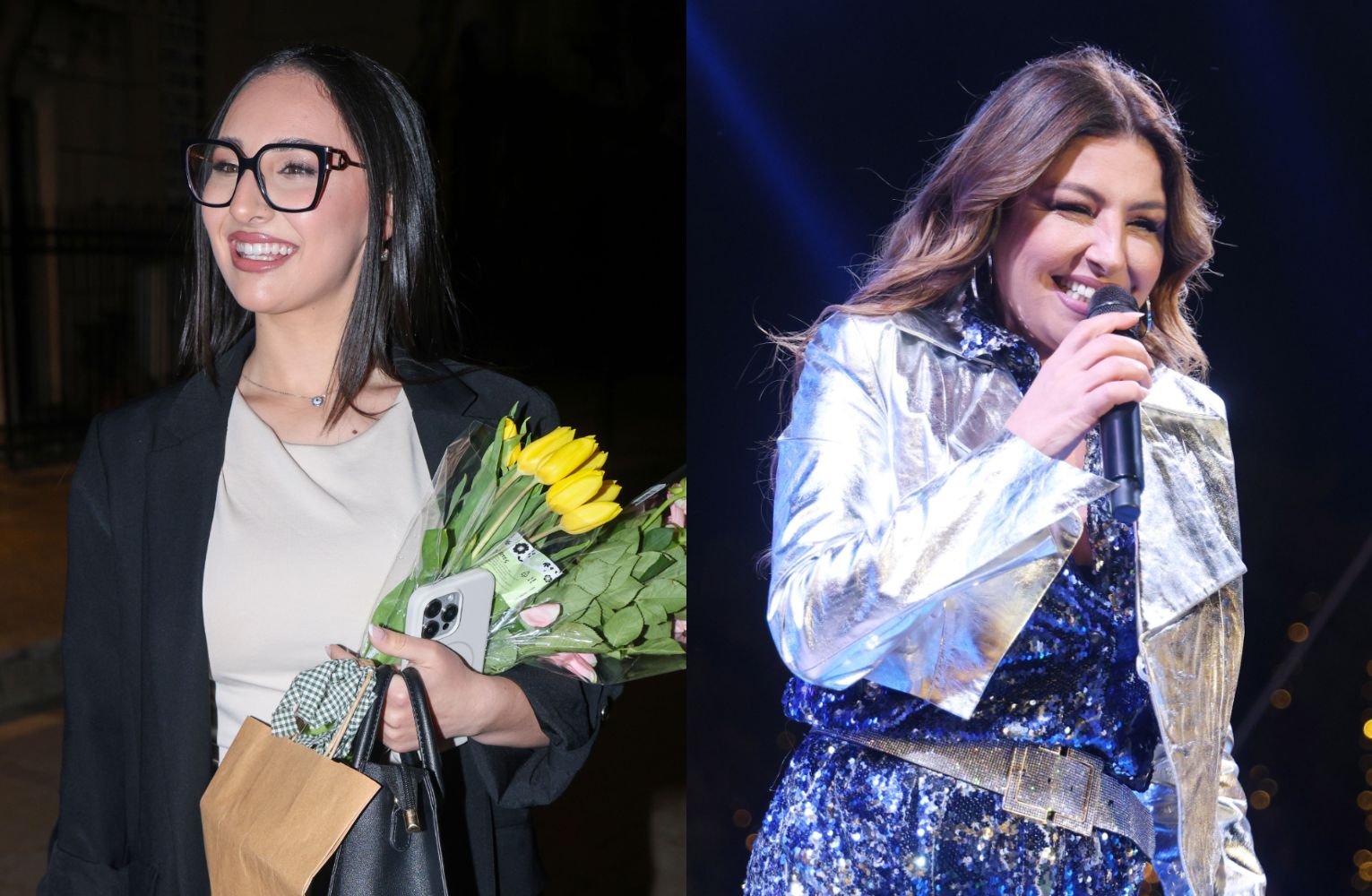 Η Klavdia και η Έλενα Παπαρίζου