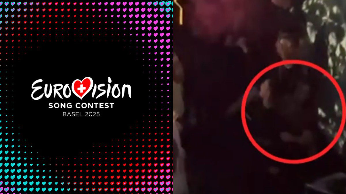 Η επίθεση με μπογιές στο στάδιο της Eurovision