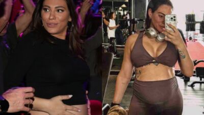 Η Ευρυδίκη Βαλαβάνη στο γυμναστήριο