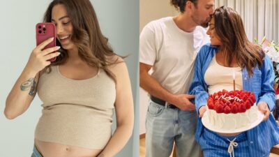 Η Ευρυδίκη Βαλαβάνη στον 8ο μήνα της εγκυμοσύνης της