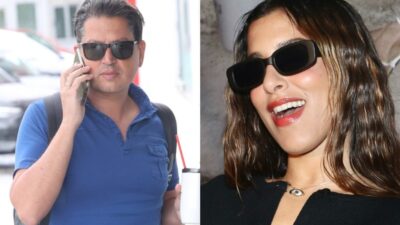 Ο Γιάννης Πουλόπουλος και η Μαρίνα Σάττι