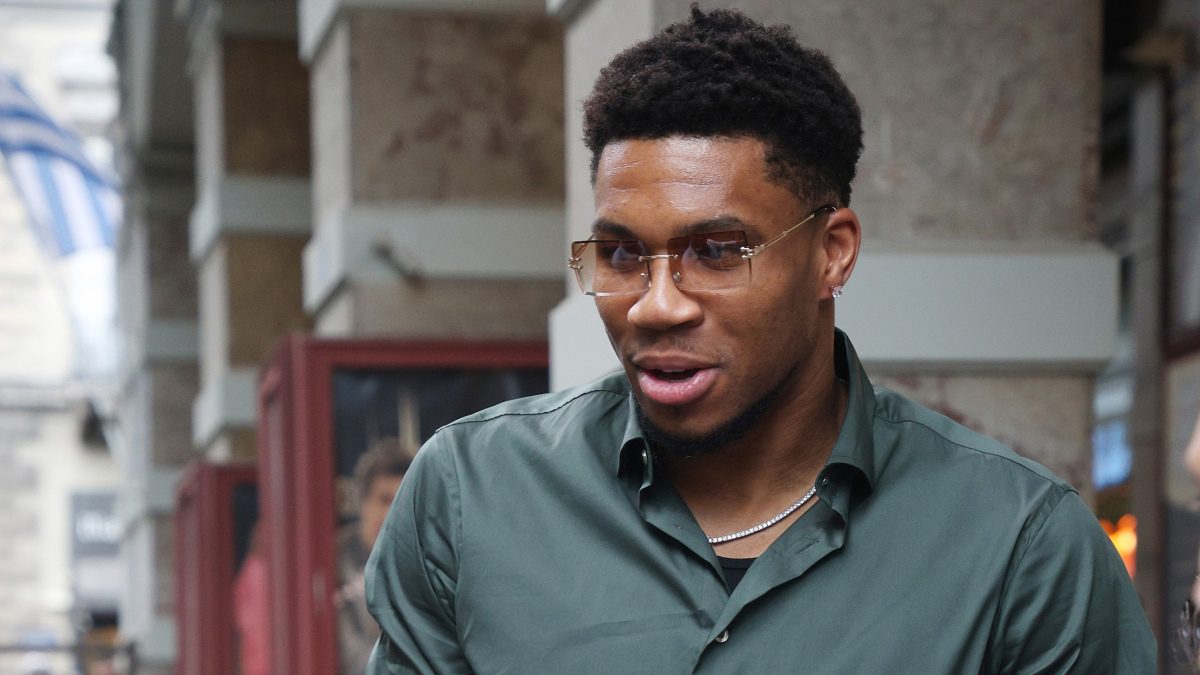 Ο Γιάννης Αντετοκούνμπο