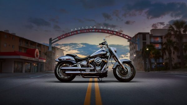 Harley-Davidson Fat Boy Gray Ghost