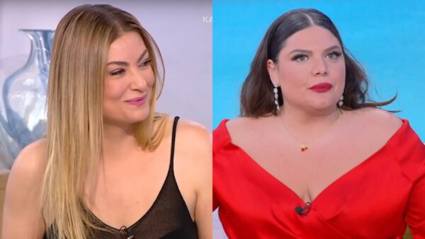 Η Δέσποινα Καμπούρη και η Δανάη Μπάρκα