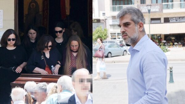 Η κηδεία του Αχιλλέα Θεοφίλου και ο γιος του