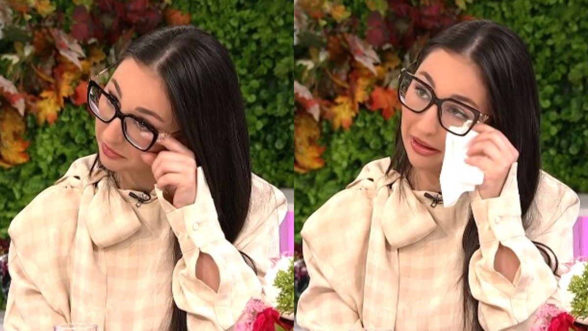 H Klavdia στο πλατό του Πρωΐαν σε είδον