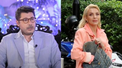 Ο Λάμπρος Κωνσταντάρας και η Κατερίνα Καινούργιου