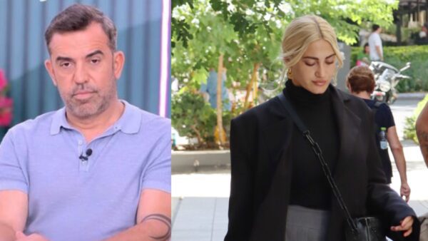 Ο Στέφανος Κωνσταντινίδης και η Ιωάννα Τούνη