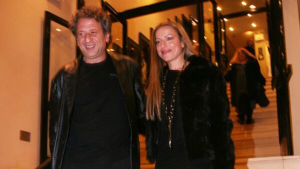 Ο Κώστας Κόκλας και η σύζυγός του Κατερίνα Σούλη το 2011