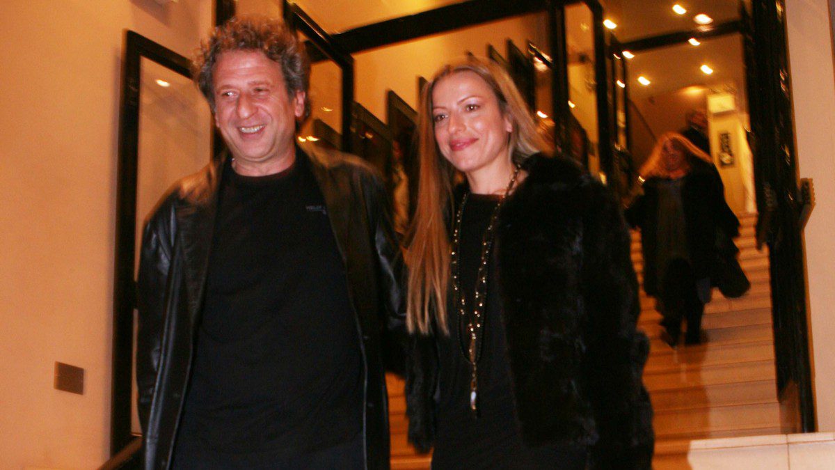 Ο Κώστας Κόκλας και η σύζυγός του Κατερίνα Σούλη το 2011