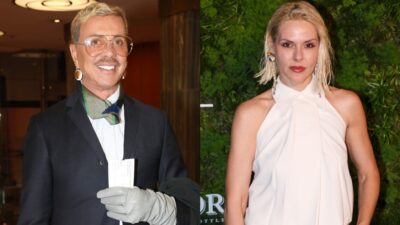 Ο Λάκης Γαβαλάς και η Έλενα Γαλύφα