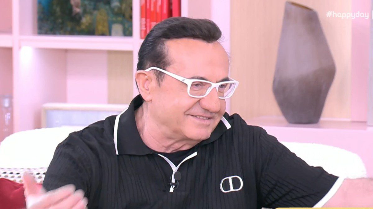 Ο Λευτέρης Πανταζής στο Happy Day