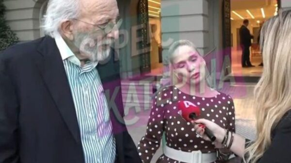 Ο Αλέξανδρος Λυκουρέζος και η Τζένη Οικονόμου