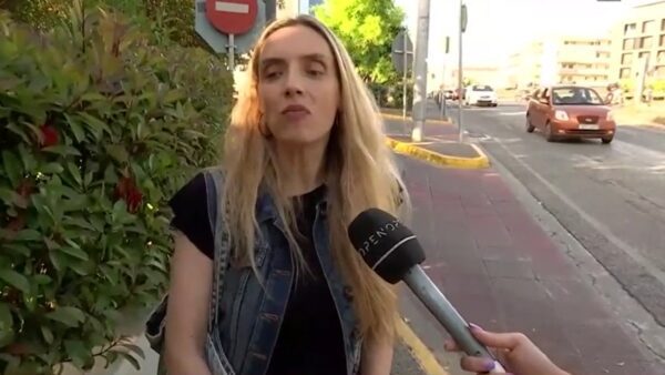 Η Μαρία Ένεζλη στην κάμερα του Πρωινό ΣουΣου