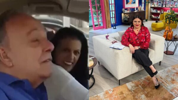 Ο Ανδρέας Μικρούτσικος και η Δανάη Μπάρκα