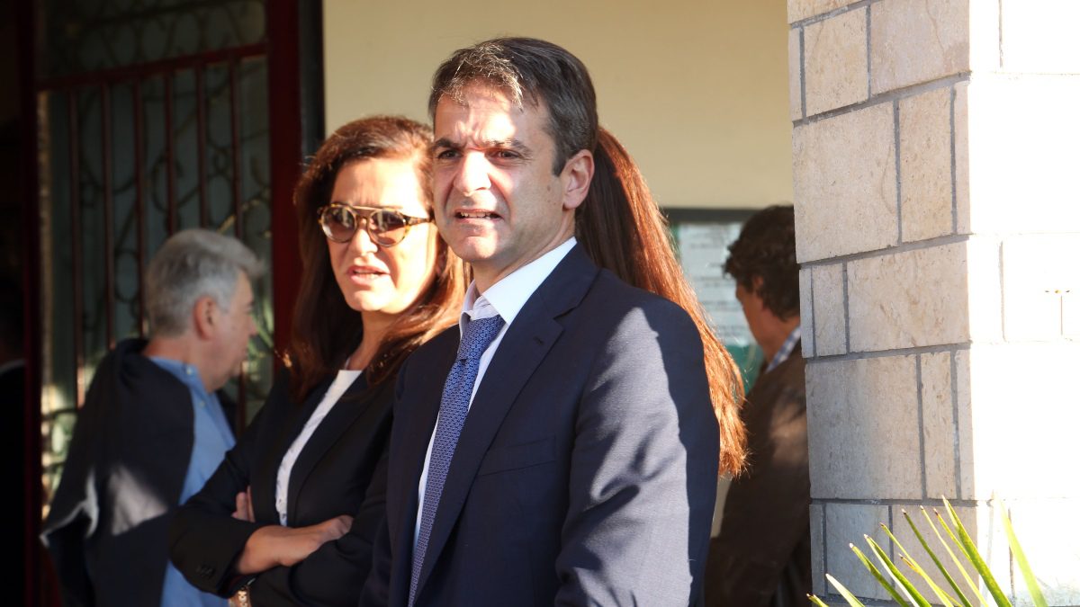 Η Ντόρα Μπακογιάννη και ο Κυριάκος Μητσοτάκης