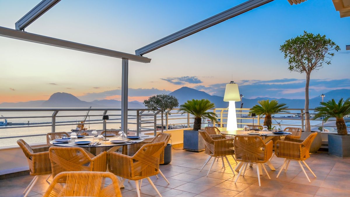 Στο roofgarden του My Way Hotel