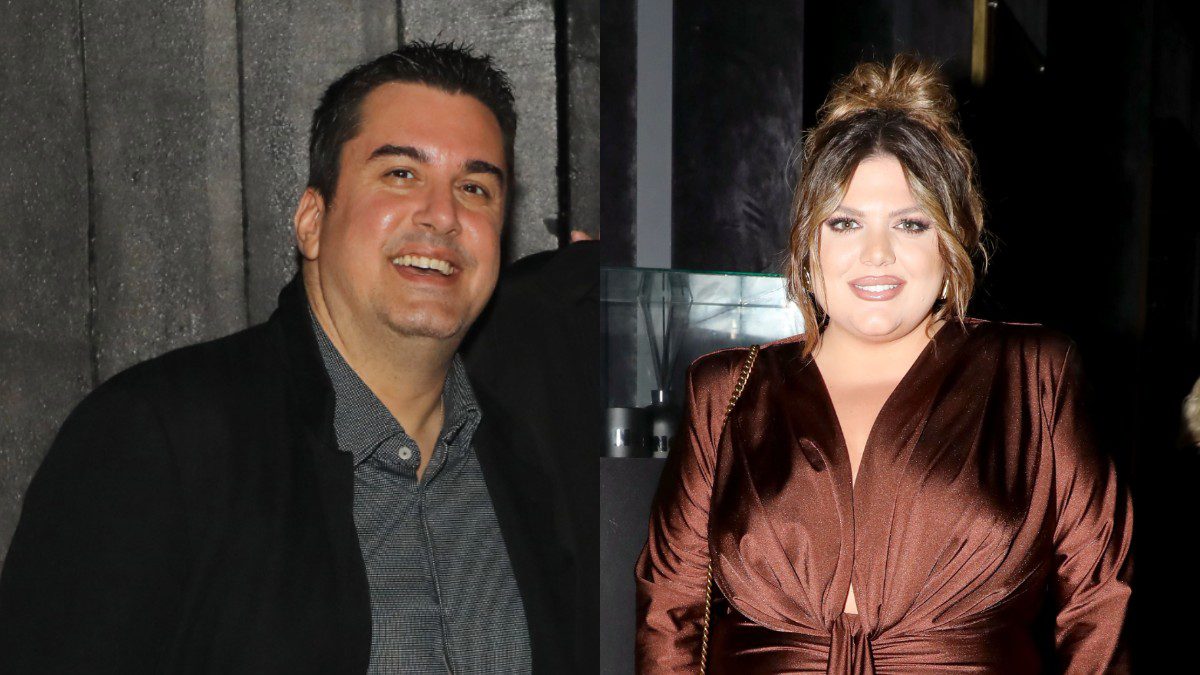 Ο Πάνος Κατσαρίδης και η Δανάη Μπάρκα