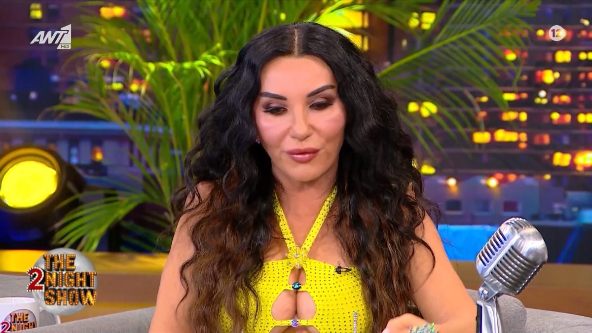 Η Πόπη Μαλλιωτάκη στο The 2night Show