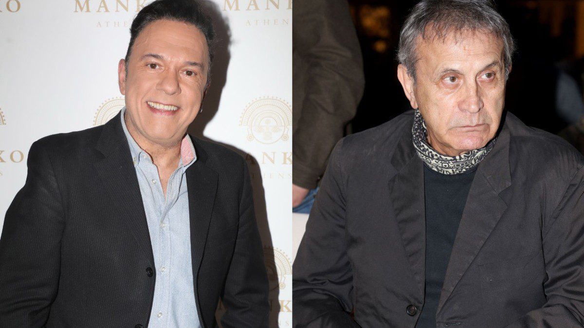 Ο Ποσειδώνας Γιαννόπουλος και ο Γιώργος Νταλάρας