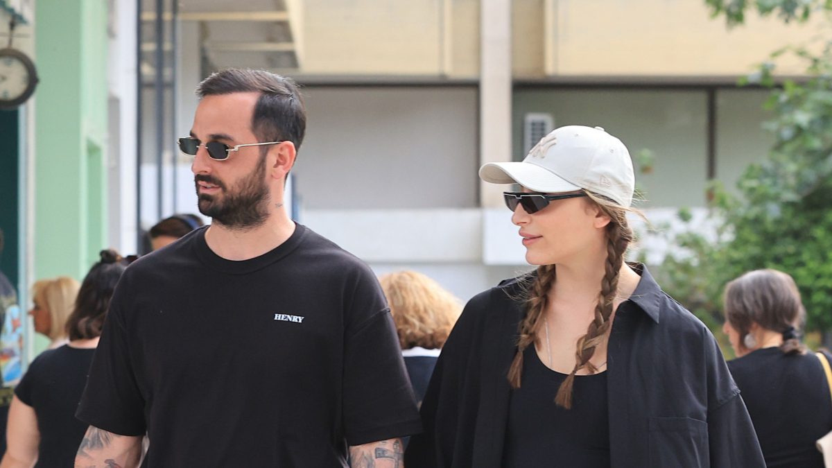 Ο Άρης Σοϊλέδης και η Μαριλίνα Κυπαρίσση