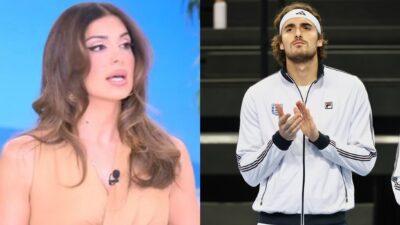 Η Σταματίνα Τσιμτσιλή και ο Στέφανος Τσιτσιπάς