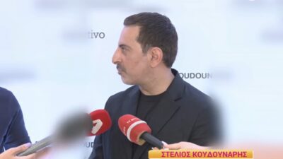 Ο Στέλιος Κουδουνάρης στην κάμερα του Happy Day