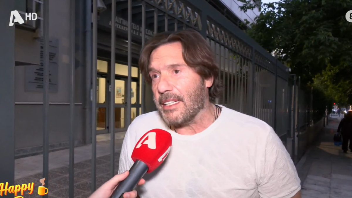 Ο Στράτος Τζώρτζογλου στην κάμερα του Happy Day