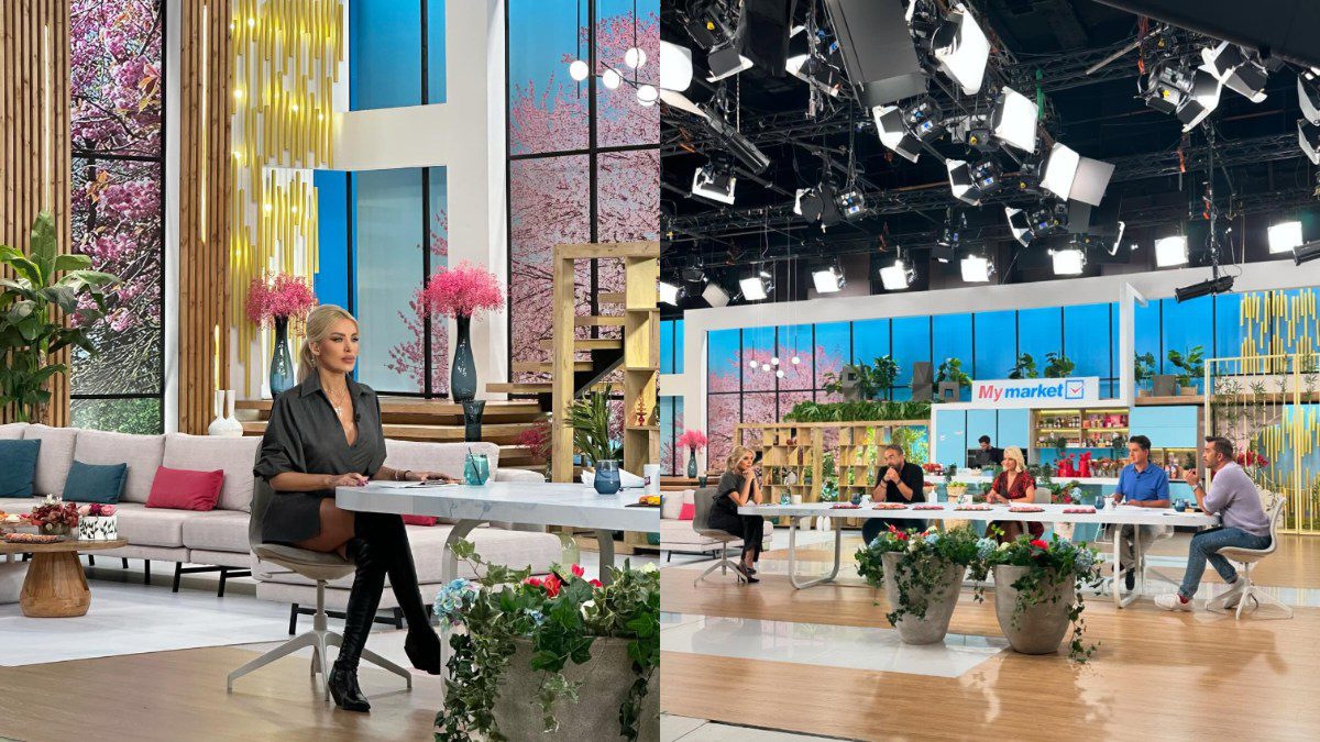 Η Κατερίνα Καινούργιου και η ομάδα της στο Super Κατερίνα