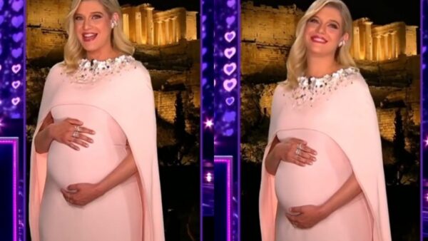 Η εμφάνιση της εγκυμονούσας Θεωνά στην Eurovision