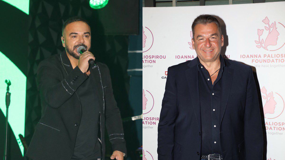 Ο Τριαντάφυλλος και ο Γιώργος Λιάγκας