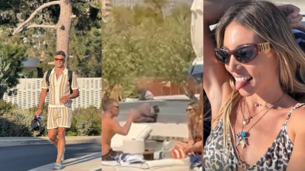 Ο Μπρούνο Τσερέλα και η Αθηνά Οικονομάκου