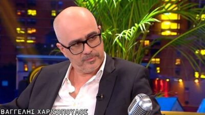 Ο Βαγγέλης Χαρισόπουλος στο The 2night Show