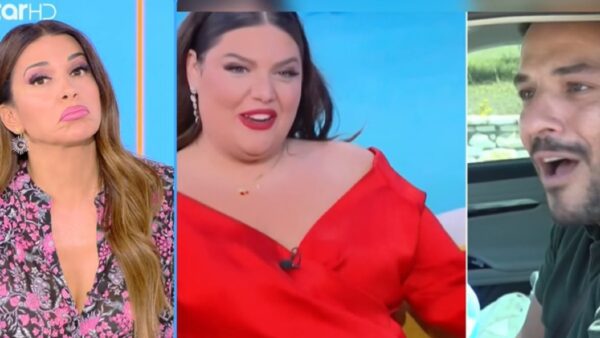 Η Ελένη Χατζίδου, η Δανάη Μπάρκα και ο Κώστας Τσουρός