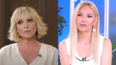 Η Ελεωνόρα Ζουγανέλη και η Τίνα Μεσσαροπούλου