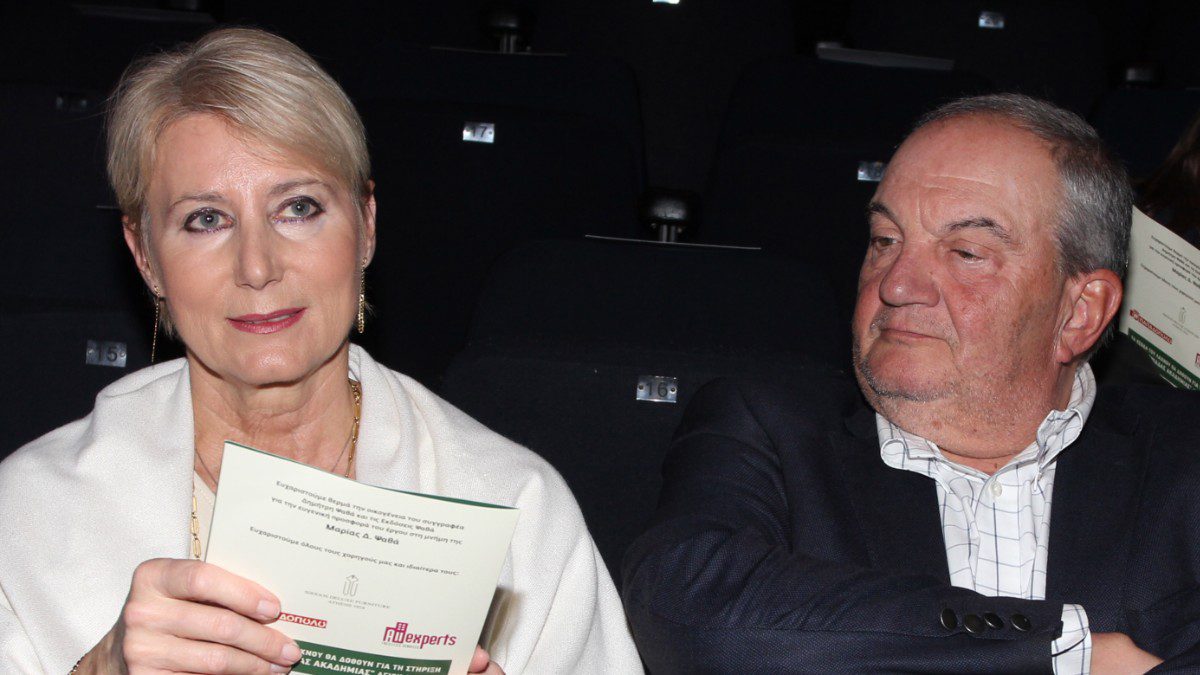 H Νατάσσα Παζαϊτη και ο Κώστας Καραμανλής