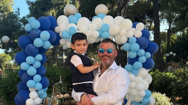 Ο Διονύσης Αλέρτας βάφτισε τον γιο του