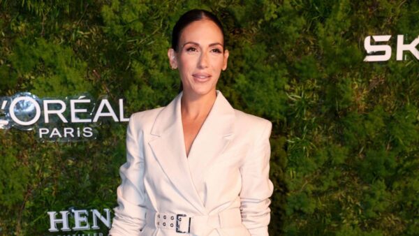 Η Ανθή Βούλγαρη σε δημόσια εμφάνισή της