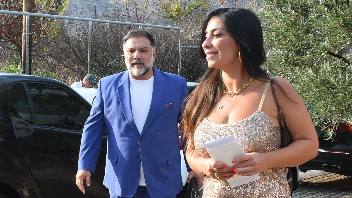 Ο Γρηγόρης Αρναούτογλου και η Νάνσυ Αντωνίου