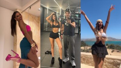 Η Δέσποινα Γιαννακοπούλου με τον πατέρα της