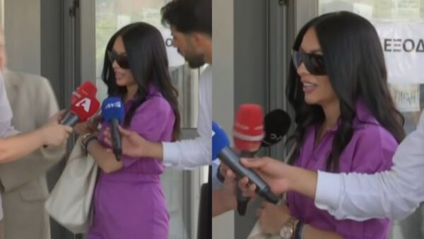 Η Κορίνα Τριανταφύλλου στη δίκη Φιλιππίδη