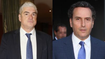 Ο Μιχάλης Δημητρακόπουλος και ο Θέμης Σοφός