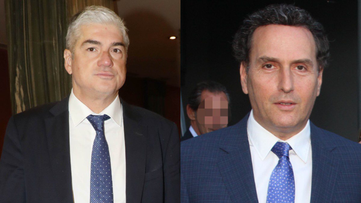 Ο Μιχάλης Δημητρακόπουλος και ο Θέμης Σοφός